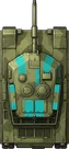 Main Battle Tank, in-game sprite