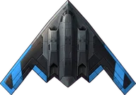 Stealth Bomber, in-game sprite in Atlantic Command colours